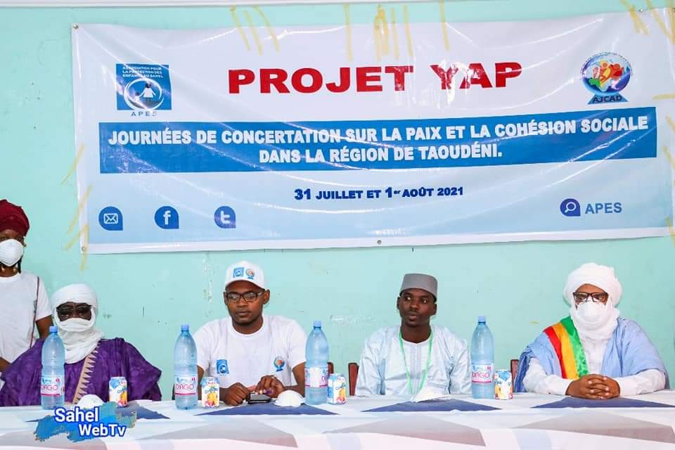 L’association pour la protection des enfants au Sahel omen œuvre pour la paix et la cohésion sociale à Taoudenit.